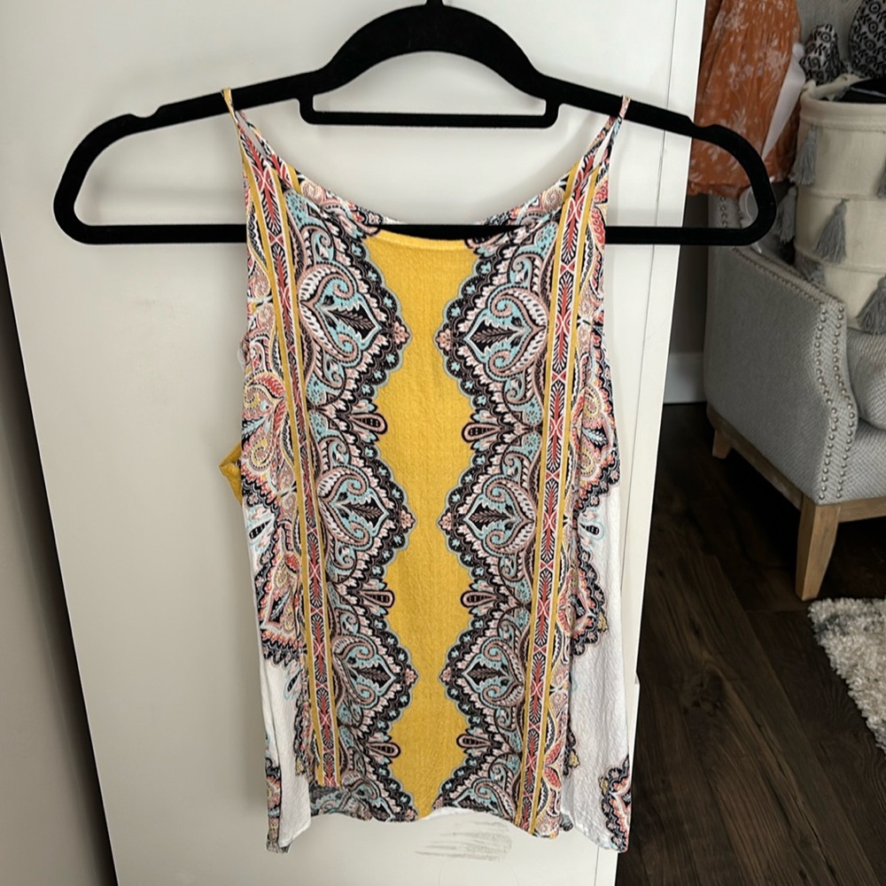 Verse Tank Top - Multicolor pattern - Size S